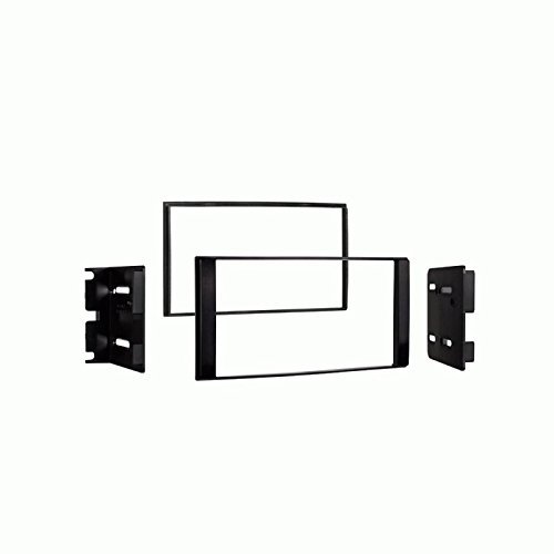 Carxtc Double Din Install Car Stereo Dash Kit for a Aftermarket Radio Fits 2015-2019 Nissan Versa Trim Bezel is Black