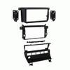 Carxtc Double Din Install Car Stereo Dash Kit for a Aftermarket Radio Fits 2001-2006 BMW M3 5 Separate Buttons Trim Bezel is Painted Matte Black view 1