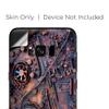 Skins for Samsung Galaxy S8 Skin Decal Vinyl Wrap - Decal Stickers Skins Cover -Steampunk Metal Panel Vault Gear view 2
