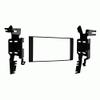 Carxtc Double Din Install Car Stereo Dash Kit for a Aftermarket Radio Fits 2014-2015 Nissan Xterra Trim Bezel is Black Textured Abs view 1
