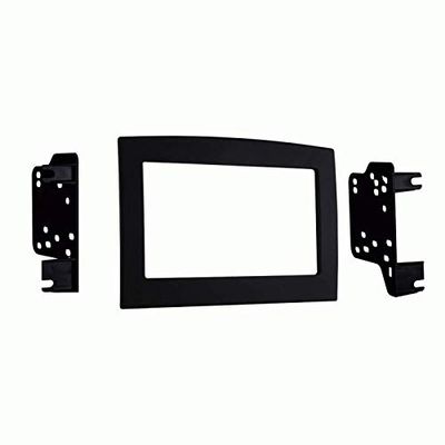 Carxtc Double Din Install Car Stereo Dash Kit for a Aftermarket Radio Fits 2006-2008 Dodge Ram Pickup 1500 Trim Bezel is Painted Matte Black Non Navigation Replacement