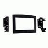 Carxtc Double Din Install Car Stereo Dash Kit for a Aftermarket Radio Fits 2006-2008 Dodge Ram Pickup 1500 Trim Bezel is Painted Matte Black Non Navigation Replacement view 1