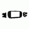 Carxtc Double Din Install Car Stereo Dash Kit for a Aftermarket Radio Fits 2017-2019 Kia Soul W/O Display Radio Trim Bezel is Painted Matte Black Non Navigation Replacement view 1