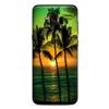 Skins for Samsung Galaxy S8 Skin Decal Vinyl Wrap - Decal Stickers Skins Cover -Sunset Palm Trees Ocean view 1