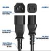 Cable Leader 15ft 16 AWG Computer Power Extension Cord IEC320 C13 to IEC320 C14 view 4