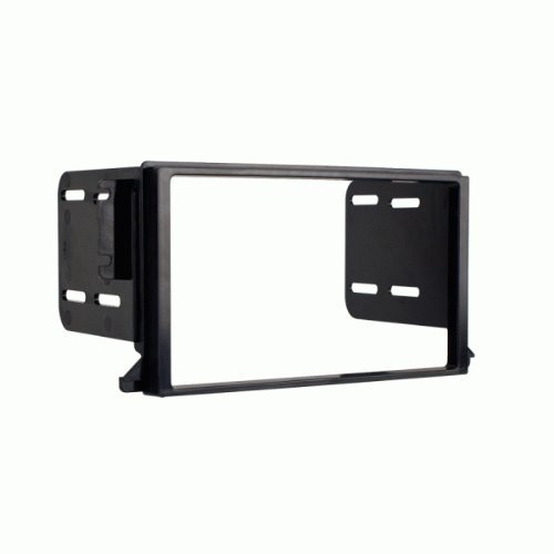 Carxtc Double Din Install Car Stereo Dash Kit for a Aftermarket Radio Fits 1998-2002 Lincoln Continental Trim Bezel is Black