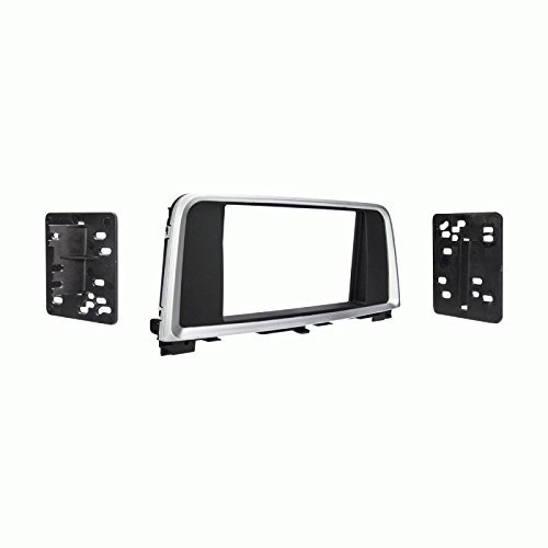 Carxtc Double Din Install Car Stereo Dash Kit for a Aftermarket Radio Fits 2019 Kia Optima W/Manual Climate Control Trim Bezel is Painted Matte Black Non Navigation Replacement