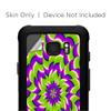 Skins for Samsung Galaxy S7 Active Skin Decal Vinyl Wrap - Decal Stickers Skins Cover -Trippy Psychedelic Motion Swirl view 2