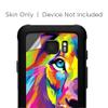 Skins for Samsung Galaxy S7 Active Skin Decal Vinyl Wrap - Decal Stickers Skins Cover -Colorful Lion Abstract Paint view 2