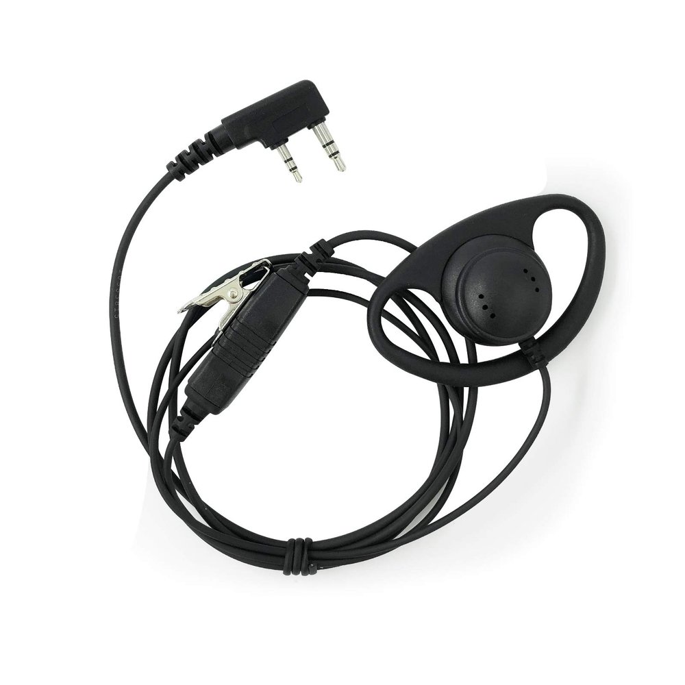Amasu D Shape Earhook Earpiece Compatible with TK2131 TK3131 TK2206 TK208 TK220 TK240 TK240D TK248 TK249 TK308 TK320 TK340 TK340D TK348 TK349