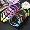 CN-Outlet 100 Pack Classroom Headphones Bulk for Kids School Class Set Headsets for Students Teens Toddler Children and Adults, Wholesale Wired Earphones-Upgrade 10 Mixed Colors view 2