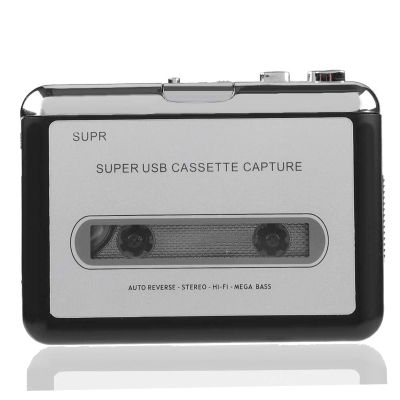 Cassette Player,Cassette Tape to MP3 Converter, Via USB Portable Cassette Tape Converter Captures MP3 Audio Music, Cassette to MP3 / for CD