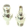 10pcs Conversion Adapter CRC9 Male to SMA Female F for 3G USB Modem Nickel view 1