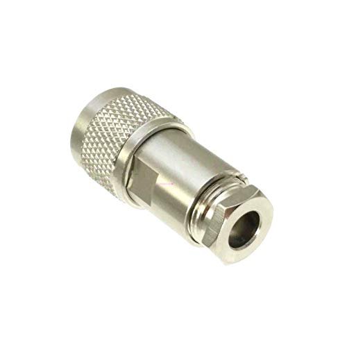1pce Connector UHF PL259 Male Plug clamp RG5 RG6 5D-FB LMR300 Cable Straight