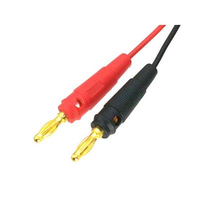 2pcs 4mm Bullet Banana Plug to DC Power 5.5x2.1mm Female for CCTV