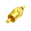 10PCS Connector RCA AV Male Plug Crimp RG174 RG316 LMR100 Cable Straight view 2