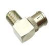 10pcs Adapter F TV Female Jack to IEC PAL DVB-T Female Right Angle COAXIAL view 1