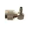 10pcs Connector N Male Plug Crimp RG58 RG142 LMR195 RG400 Cable Right Angle view 1