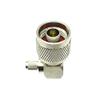 10pcs Connector N Male Plug Crimp RG58 RG142 LMR195 RG400 Cable Right Angle view 3