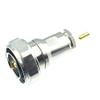 10pcs Connector 7/16 DIN Male clamp RG8 LMR400 RG213 RG165 RG393 Cable Straight view 1