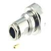 10pcs Connector 7/16 DIN Male clamp RG8 LMR400 RG213 RG165 RG393 Cable Straight view 2