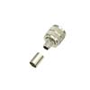 10pcs Connector UHF PL259 Male Plug Crimp RG5 RG6 LMR300 RG304 Cable Straight view 1