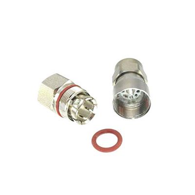 10pcs Connector N Male clamp 1/2" Corrugated Cable Straight M