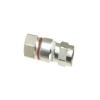 10pcs Connector N Male clamp 1/2" Corrugated Cable Straight M view 2