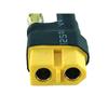 1pce HXT 4mm Bullet Banana Male to XT60 Female No Wire Adapter for Turnigy/Gens Ace Lipo view 1