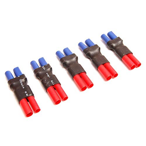 1pce 4MM Bullet to Female EC5 No Wire Adapter for RC Turnigy HXT Zippy