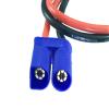2pcs 4mm Bullet Banana Plug to EC5 Male 12AWG 30CM Wire for lipo NiMh NiCd view 2