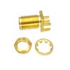 10pcs Connector SMA Female Jack Bulkhead Solder PCB Clip Edge Mount COAXIAL view 4