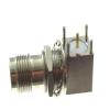 1pce Connector TNC Female Jack Bulkhead Solder PCB Mount Right Angle 8.1mm view 3