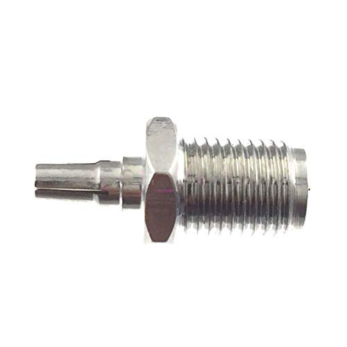10pcs Conversion Adapter CRC9 Male to RP*SMA Female F for 3G USB Modem Nickel