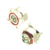 1pc 7/16 DIN Male Plug Center 4 Holes Flange Deck Solder 3.5mm Cup RF Connector view 1