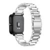 MagicQK Men's Watch Band Replacement Compatible for Huami Amazfit GTS Smartwatch, Stainless Steel (Silver) view 2