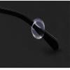 NicelyFit Silicone Round Anti-slip Temple Hooks Stopper End Tips Ear Sock Pieces Tube Temple Sleeve for Glass Sunglass Eyeglass TT005 (Transparent - 1 Pair) view 2