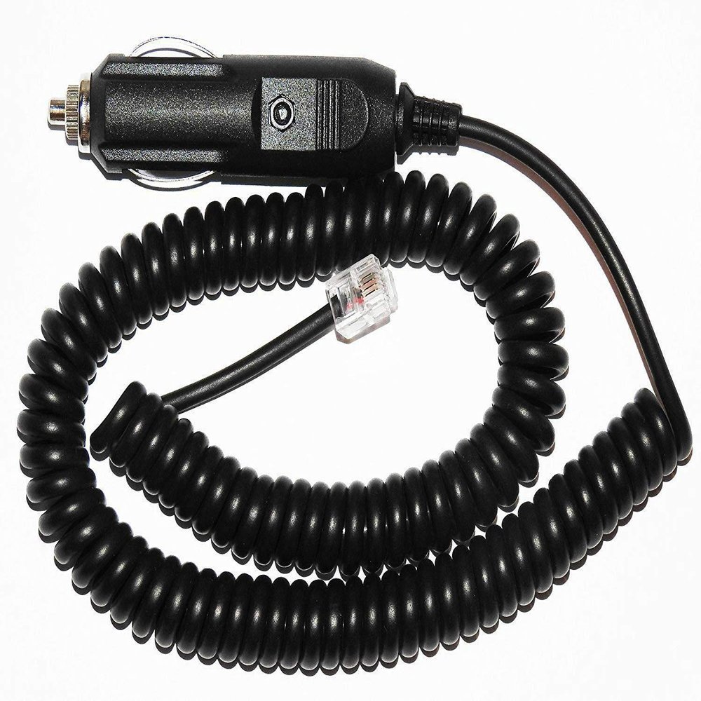 Kircuit Car Phone Plug Adapter Replacement for Escort Beltronics Radar Detector Straight Power Cord