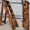 XWZJY Household Large Steps Ladder Foldable Chairs Stool Multifunction Thickening Wooden Stepladder with 6-Layer Wide Pedal,Home Garden Tool,Max Load 150kg view 2