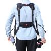 BATTER MUXIN Camera Strap Double Shoulder Camera Strap Harness Quick Release Adjustable Dual Camera Tether Strap and Safety Tether for DSLR SLR Camera view 4
