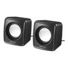  Buffalo BSSP105UBK PC Speaker USB Powered Compact Size, Black view 1