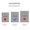 Ailun Screen Protector for iPad 9th 8th 7th Generation (10.2 Inch, iPad 9/8/7, 2021&2020&2019) Tempered Glass/Apple Pencil Compatible [2 Pack] view 3