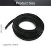 Othmro 10m/32.8ft PET Expandable Braid Cable Sleeving Flexible Wire Mesh Sleeve Black,Protect Cables from Pet Bites view 2