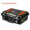 11in Waterproof Hard Case with DIY Customizable Foam Insert (10 x 7 x 3.5in Interior) view 4