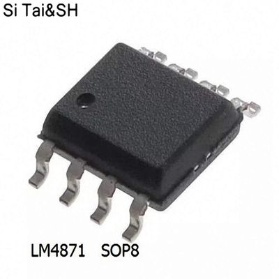 10PCS LM4871MX SOP8 LM4871 SOP 4871 SOP-8 3W Audio Power Amplifier with Shutdown Mode New and Original
