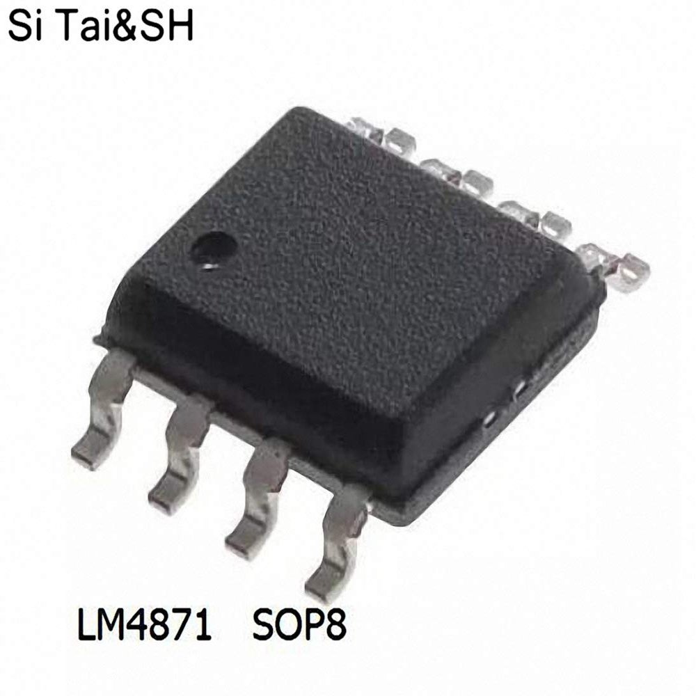 10PCS LM4871MX SOP8 LM4871 SOP 4871 SOP-8 3W Audio Power Amplifier with Shutdown Mode New and Original