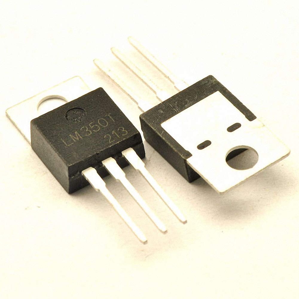 10PCS LM350T TO220 LM350 in-line Adjustable Three-Terminal Regulator TO-220 Regulated Power Supply