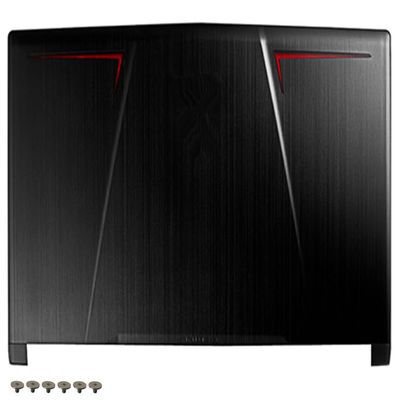 New Laptop Replacement Parts for MSI GE63 GE63VR GE63VR-7RT GE63VR-7RE LCD Back Cover & LCD Front Bezel Cover (LCD Back Cover)