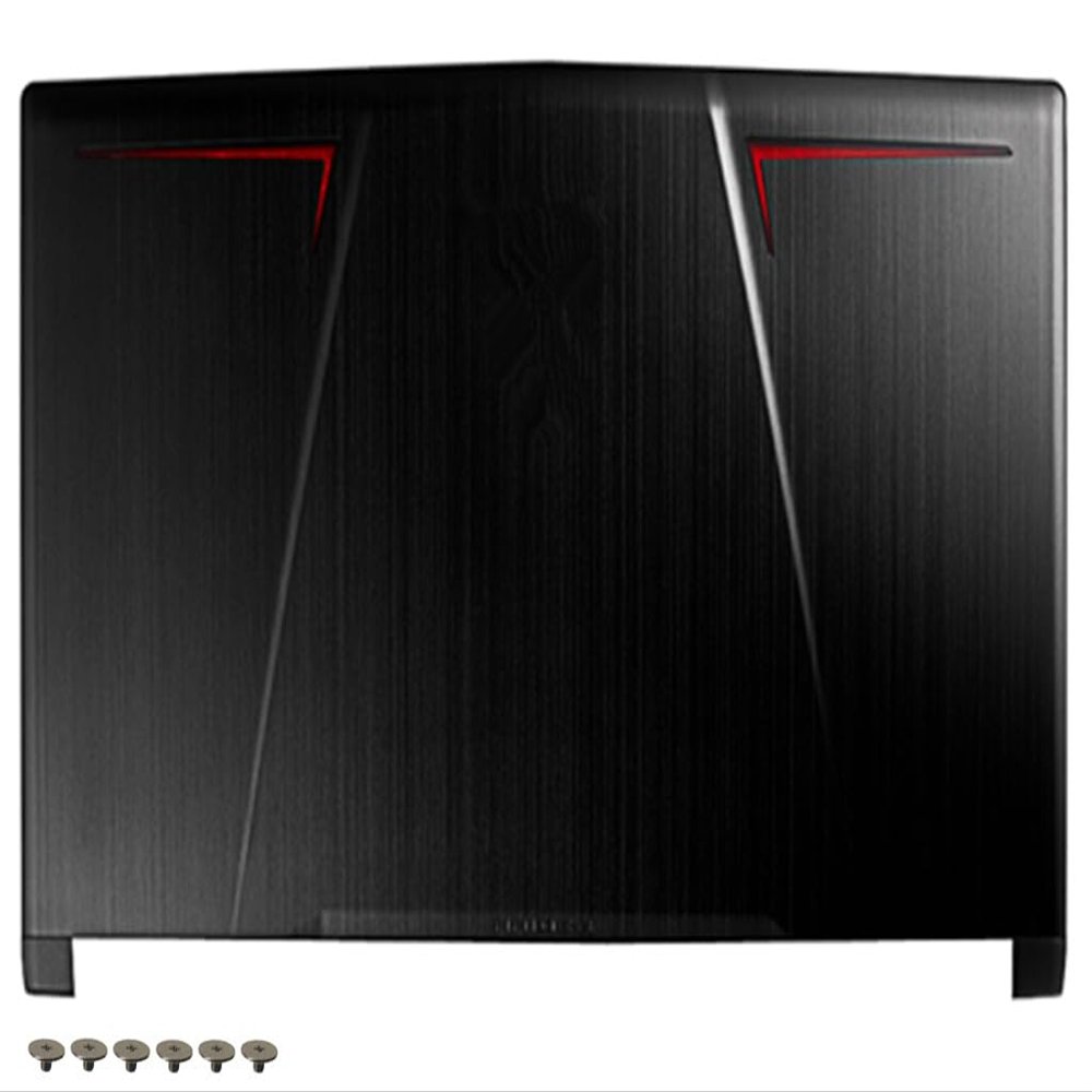 New Laptop Replacement Parts for MSI GE63 GE63VR GE63VR-7RT GE63VR-7RE LCD Back Cover & LCD Front Bezel Cover (LCD Back Cover)