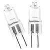 12 Pack Bi-Pin JC Type Halogen Light Bulb Replacements 10W 12V G4 Clear Base NEW view 2